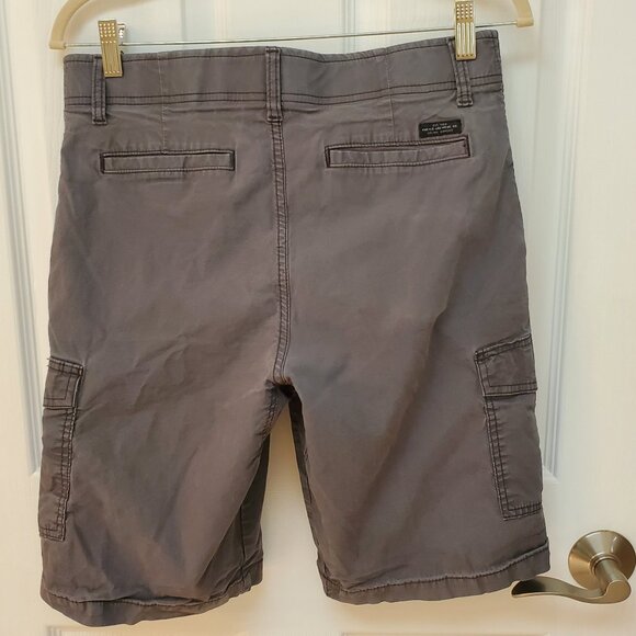 Lee Extreme Motion Dark Grey Men's cargo shorts Size 30 - Picture 8 of 9